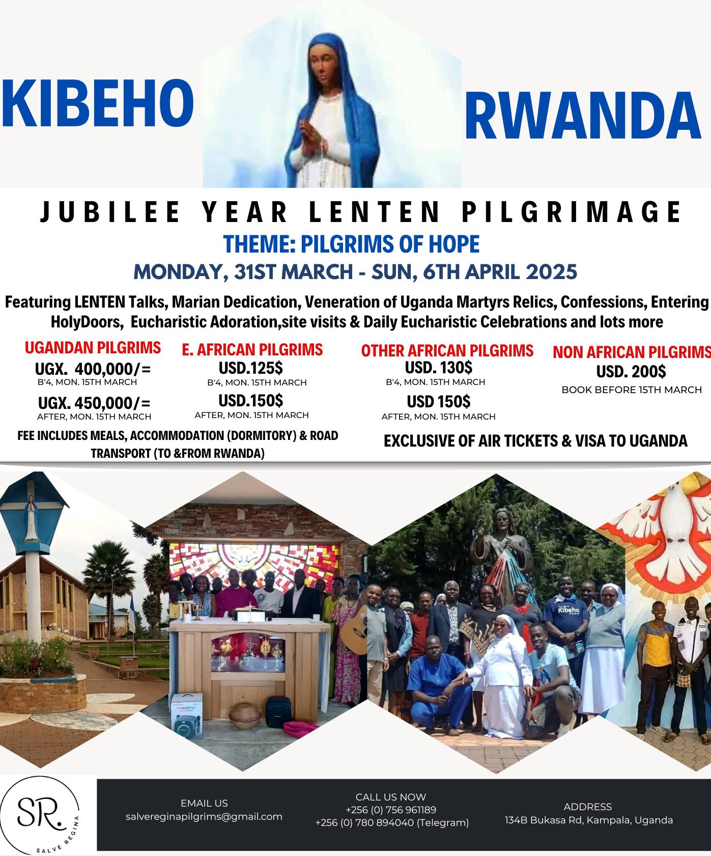 Kibeho Rwanda pilgrimage poster